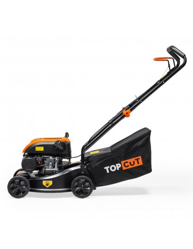 Lekka kosiarka spalinowa bez napędu z koszem 149 cm3 40 cm TOP CUT TC-LS-40-149L  5
