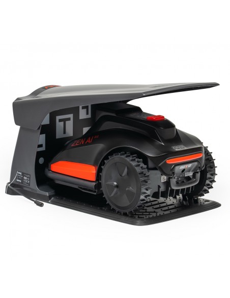 Robot koszący z zadaszeniem i kamerami 3D do ogrodów 800 m2 NAC ZEN AI N0800-AI  11