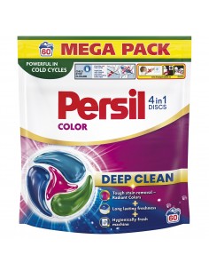 Kapsułki do prania kolorów Persil Deep Clean Discs 4w1 Color, 60 prań 9000101830880