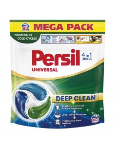 Uniwersalne kapsułki do prania Persil Deep Clean Discs 4w1 Universal, 60 prań 9000101830910