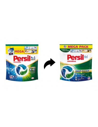 Uniwersalne kapsułki do prania Persil Deep Clean Discs 4w1 Universal, 60 prań 9000101830910 3