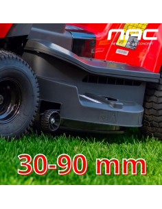 Mocny traktorek ogrodowy z szerokością koszenia 107 cm i silnikiem Loncin 586 cm3 NAC TR107-586L2-RH-NO V2 TITAN  2