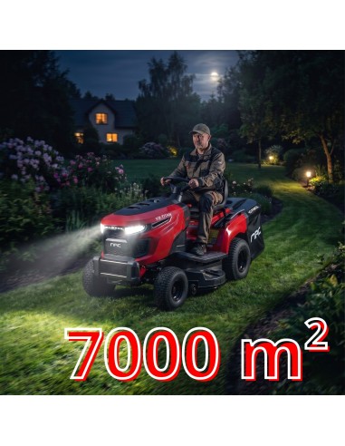 Mocny traktorek ogrodowy z szerokością koszenia 107 cm i silnikiem Loncin 586 cm3 NAC TR107-586L2-RH-NO V2 TITAN  6