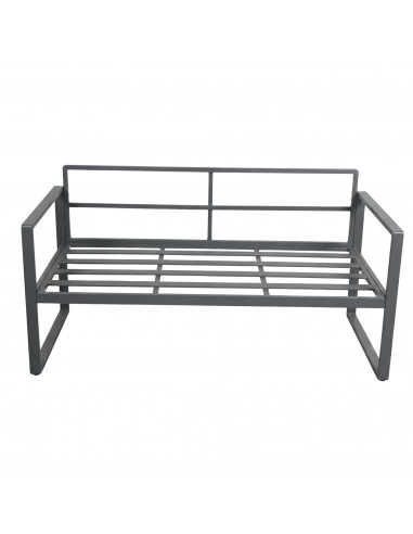 Funkcjonalny i stylowy zestaw mebli ogrodowych z aluminium dla 4-5 osób VASTO MEVEN szary  10