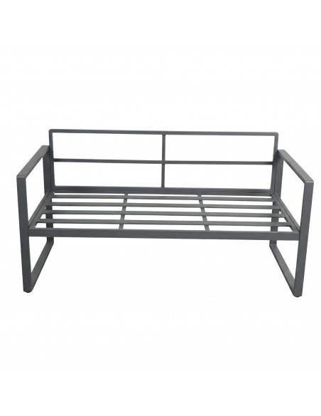 Funkcjonalny i stylowy zestaw mebli ogrodowych z aluminium dla 4-5 osób VASTO MEVEN szary  10