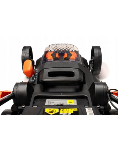 Lekka kosiarka akumulatorowa z silnikiem bezszczotkowym 38 cm TOP CUT TC-LB-38-40V  12