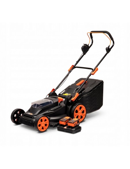 Lekka kosiarka akumulatorowa z silnikiem bezszczotkowym 38 cm TOP CUT TC-LB-38-40V  2