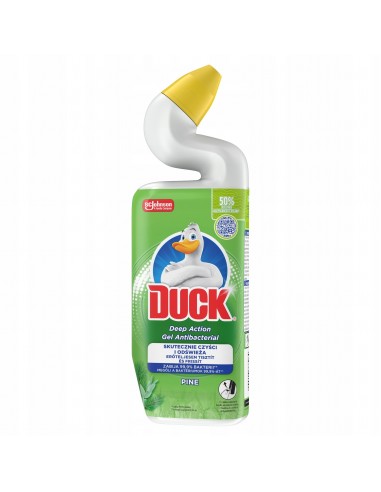 Leśny żel do czyszczenia i dezynfekcji toalet Duck Deep Action Gel Pine Antibacterial 750 ml 