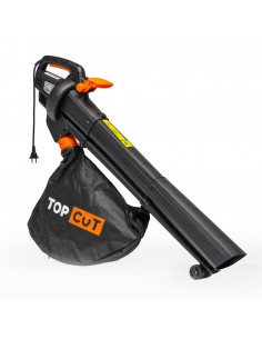 Mocny odkurzacz ogrodowy z funkcją dmuchawy 3500W TOP CUT TC-LBE-3500 