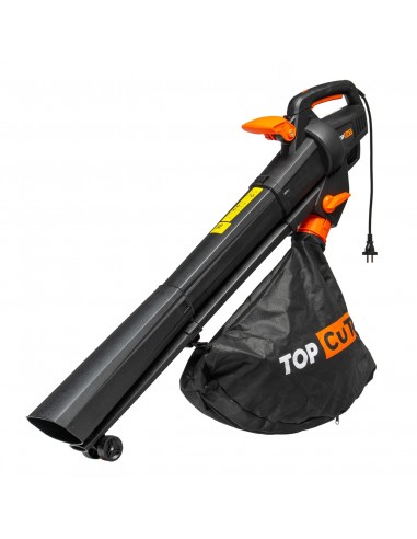 Mocny odkurzacz ogrodowy z funkcją dmuchawy 3500W TOP CUT TC-LBE-3500  6