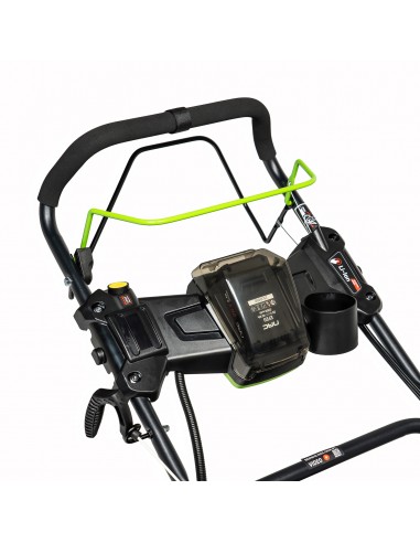 Wydajna kosiarka spalinowa z rozrusznikiem elektrycznym NAC LS46-146-HS-ES-NG 146 cm³ poj. kosza 60 l 5902490742130 11