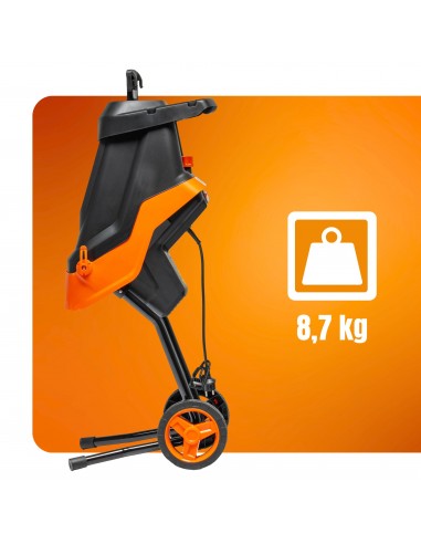Elektryczny rozdrabniacz do gałęzi nożowy TOP CUT TC-RE2600-BAG 2600 W 5905842525979 7