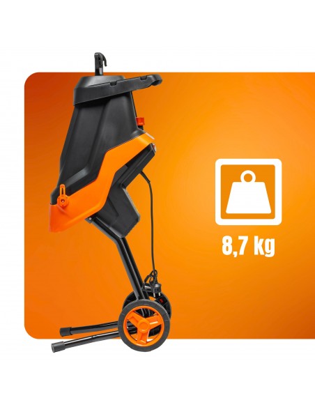 Elektryczny rozdrabniacz do gałęzi nożowy TOP CUT TC-RE2600-BAG 2600 W 5905842525979 7