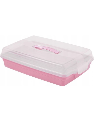 Opakowanie na ciasto z tacą i pokrywą Duży 45x29,45x11cm Curver 3253920415288 4